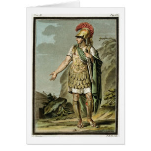 Achilles in Armour, costume for 'Iphigenia in Auli