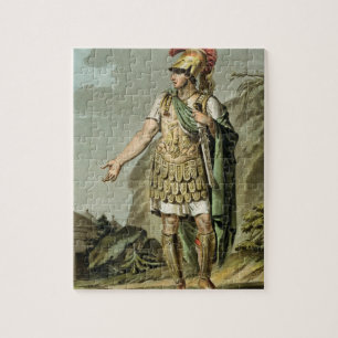 Achilles in Armour, costume for 'Iphigenia in Auli Jigsaw Puzzle