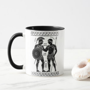 Achilles & Patroclus: Ancient Greek Queer Art Mug