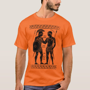 Achilles & Patroclus: Ancient Greek Queer Art T-Shirt