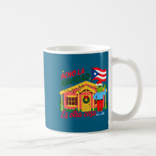 Acho La Navidad Es Otra Cosa Boricua Christmas Vib Coffee Mug