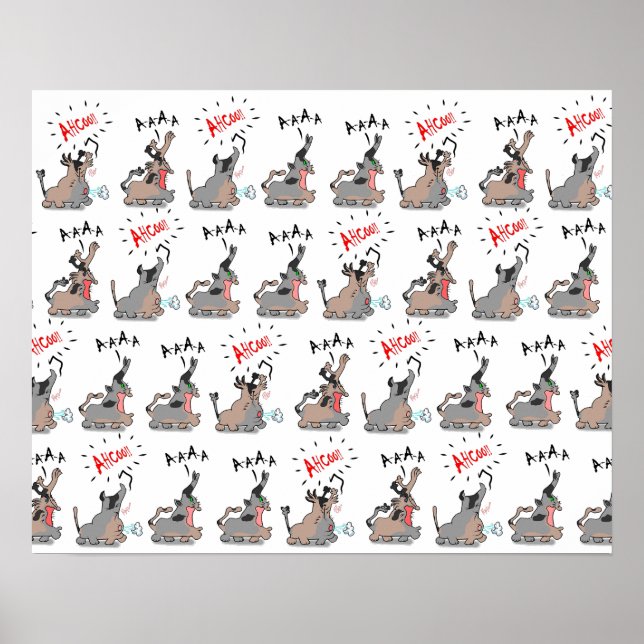 ACHOO!! Cat +1 Poster (Front)