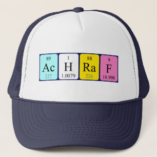 Achraf periodic table name hat