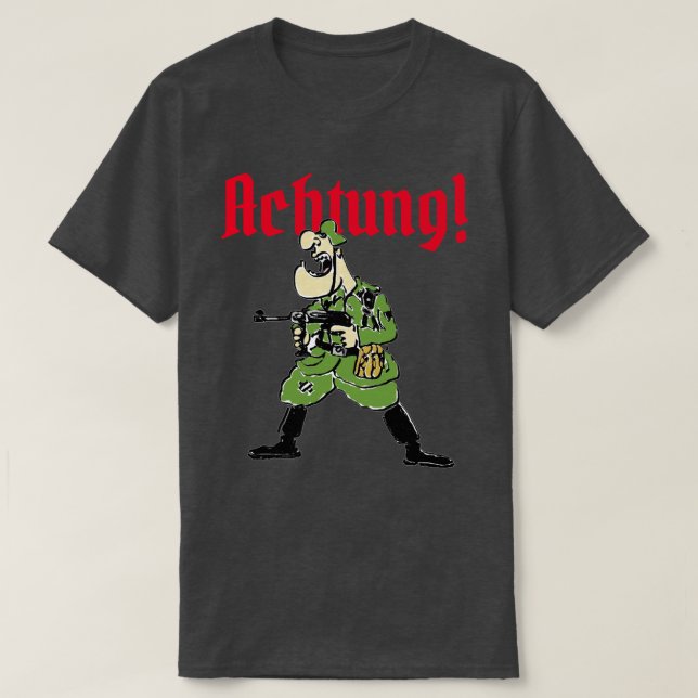 Achtung! T-Shirt (Design Front)