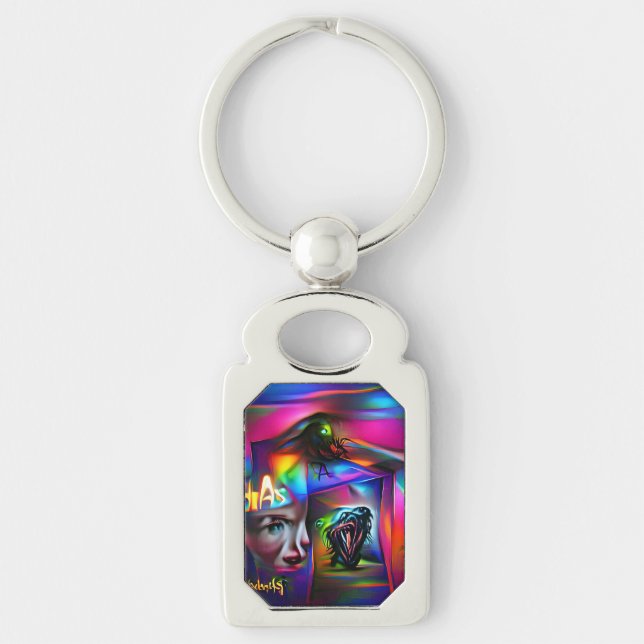 Achulophobia  key ring (Front)