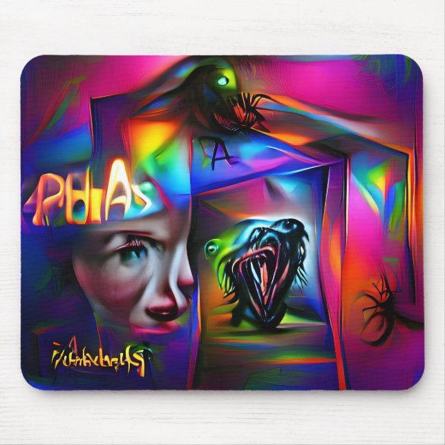 Achulophobia  mouse pad (Front)