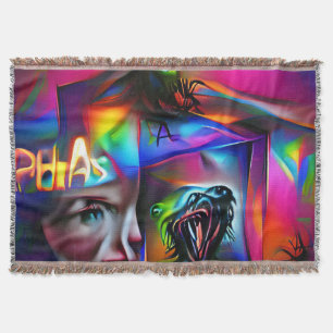 Achulophobia throw blanket