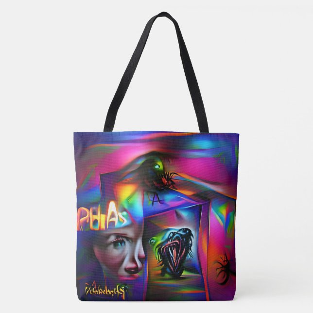 Achulophobia  tote bag (Front)