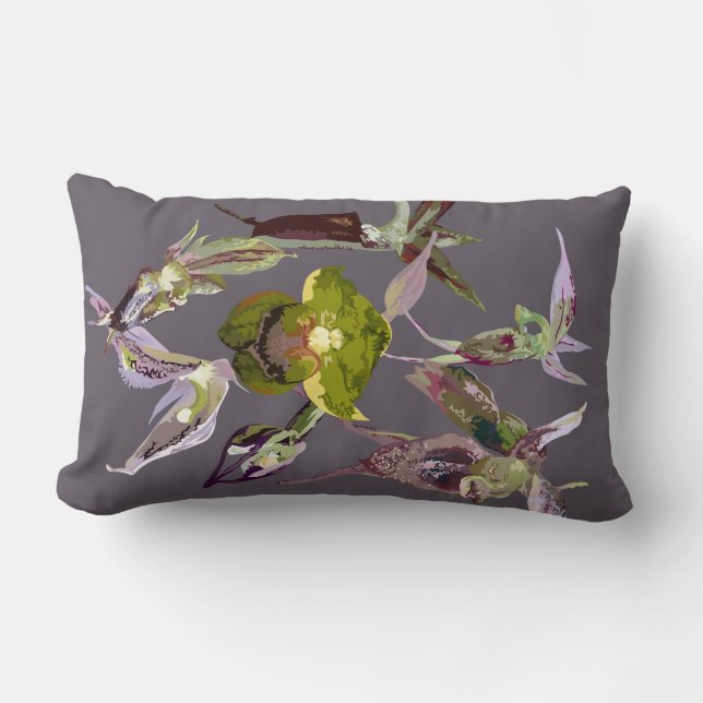 Acianthus lumbar cushion (Front)