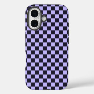 Acid green black checkerboard pattern Case-Mate iP iPhone 16 Case
