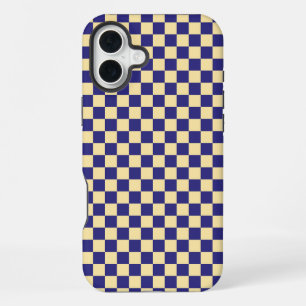 Acid green black checkerboard pattern Case-Mate iP iPhone 16 Plus Case