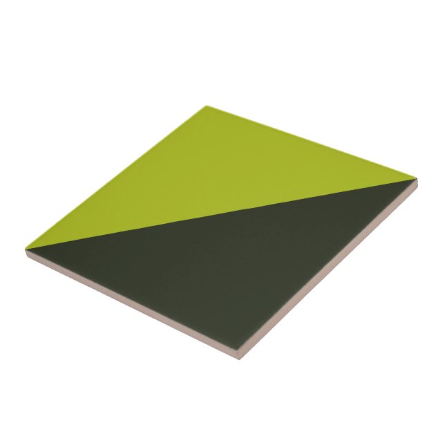 Acid Green - Greenish Black Tile (Side)