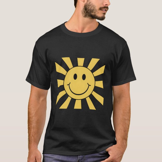Acid House Happy Hardcore Sunshine Ravers T-Shirt (Front)