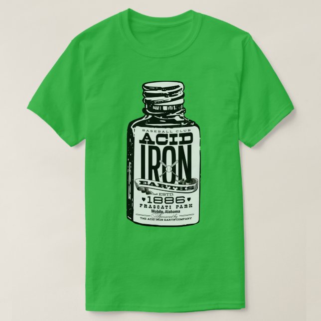 Acid Iron Earths T-Shirt (Design Front)