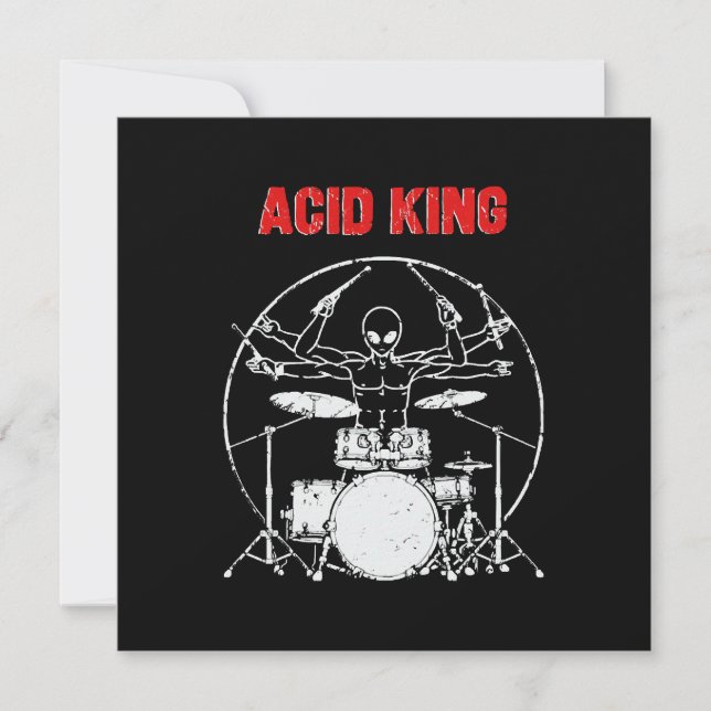 Acid King Invitation (Front)