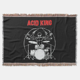 Acid King Throw Blanket