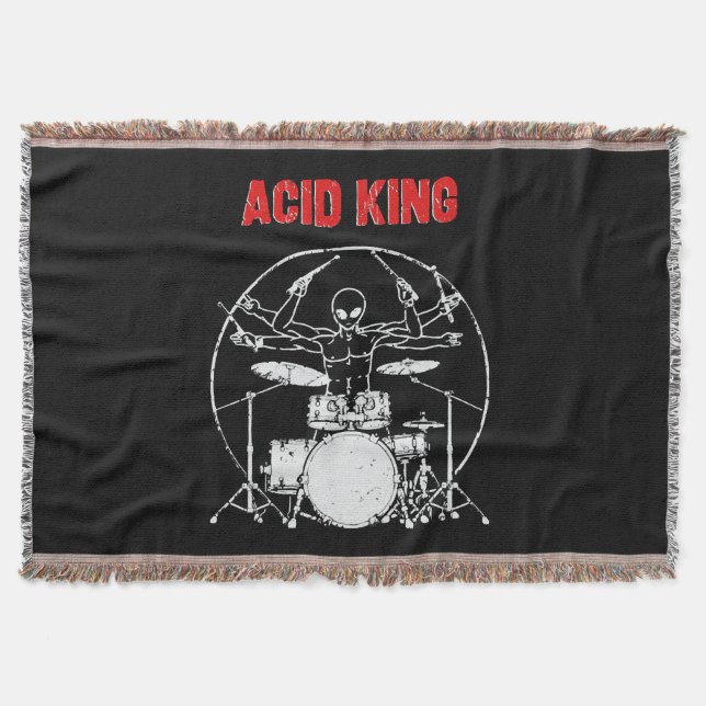 Acid King Throw Blanket (Front)