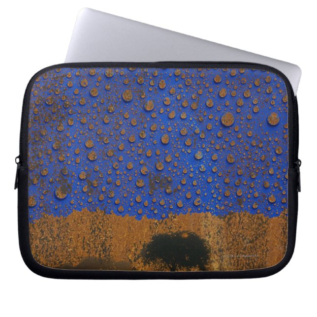 Acid rain & environmental pollution laptop sleeve (Front)