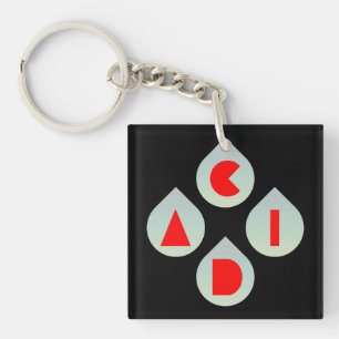 Acid Rain Key Ring