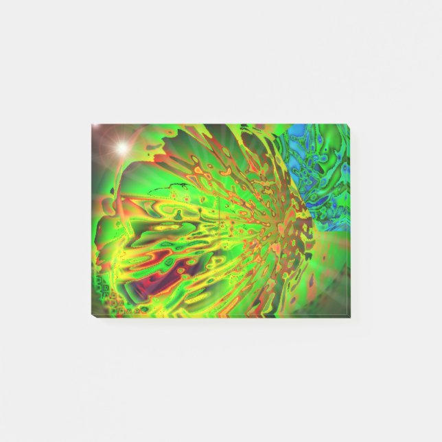 Acid Splash Post-it Note (Front)