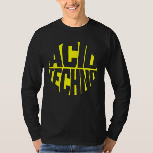 Acid Techno Circle Rave DJ 303 Festival Electronic T-Shirt