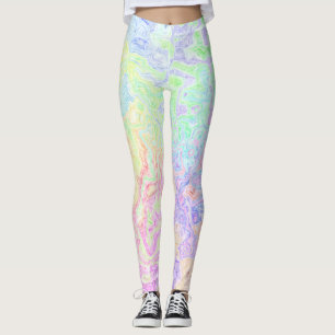 Acid Trip Swirls Leggings