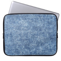 Acid wash blue denim, close-up texture.
