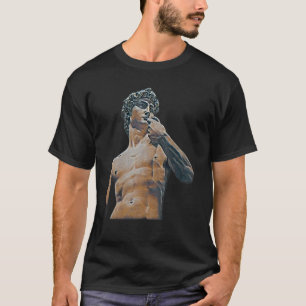 Acient Greek Statue Abstract Teacher 25 T-Shirt
