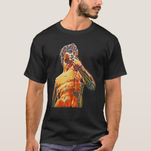 Acient Greek Statue Abstract Teacher 59 T-Shirt