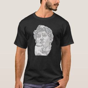 Acient Italy Roman Statue Abstract Teacher 125 T-Shirt