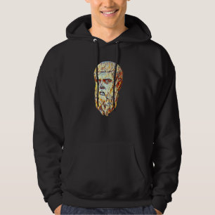 Acient Italy Roman Statue Abstract Teacher 7 Hoodie