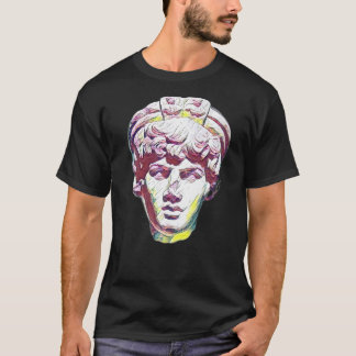 Acient Italy Roman Statue Abstract Teacher  84 T-Shirt