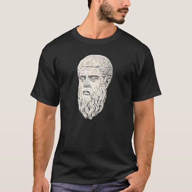 Acient Italy Roman Statue Abstract Teacher T-Shirt (Front)