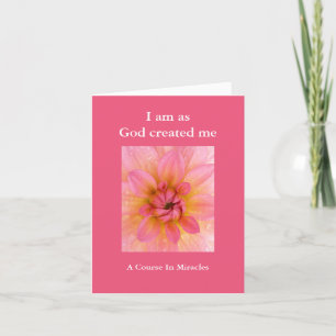 ACIM birthday card - A Course In Miracles