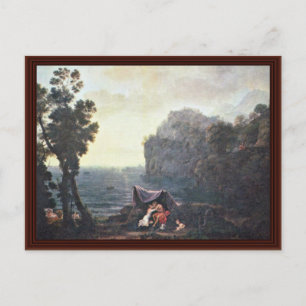 Acis And Galatea By Lorrain Claude Postcard