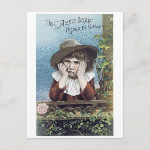Acme Soap Leader in Quality Postcard