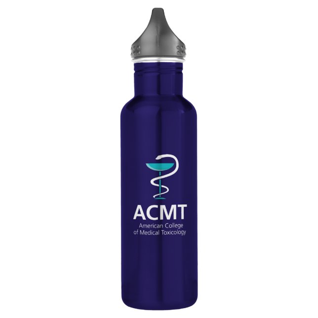 ACMT Tox Doc Blue Water Bottle (Left)
