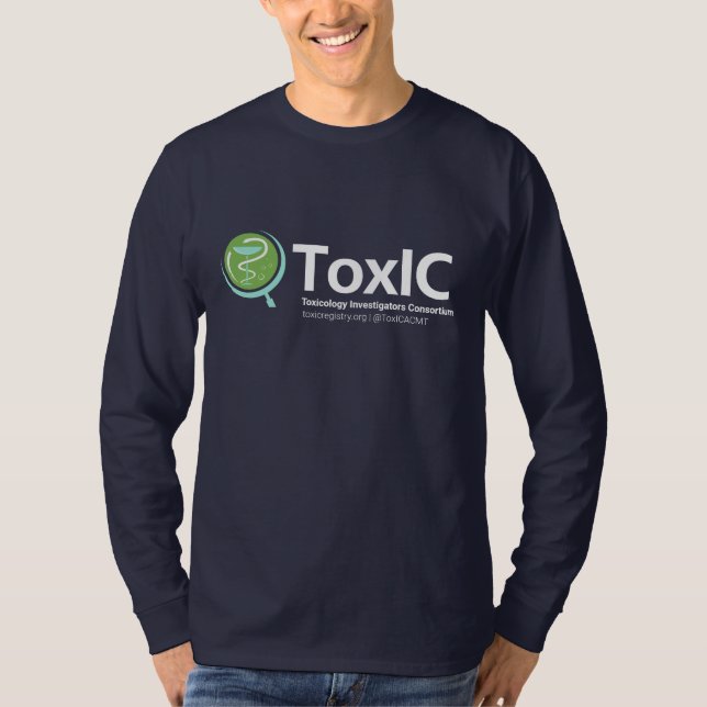 ACMT ToxIC Navy T-Shirt Longsleeve (Front)