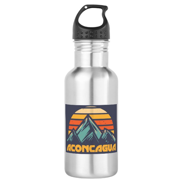 Aconcagua Retro Turquoise 532 Ml Water Bottle (Front)