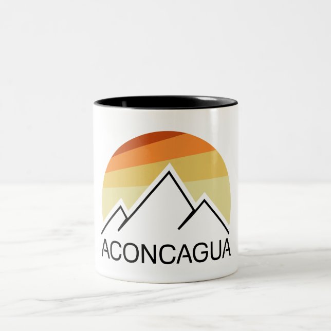Aconcagua Retro Two-Tone Coffee Mug (Center)