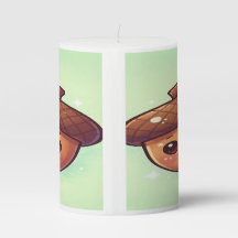 Acorn Affection: Cute Kawaii Acorn 