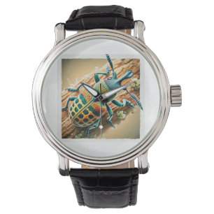 Acorn and Nut Weevil 170624IREF118 - Watercolor Watch