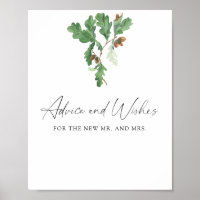 Acorn branch - advice and wishes