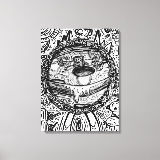 Acorn canvas print
