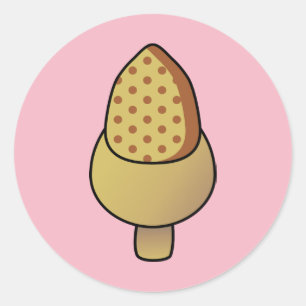 Acorn Classic Round Sticker