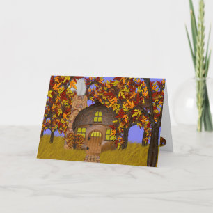 ACORN FAERY COTTAGE Card