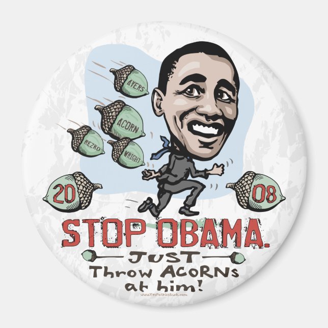 ACORN funny Anti-Obama Magnet (Front)
