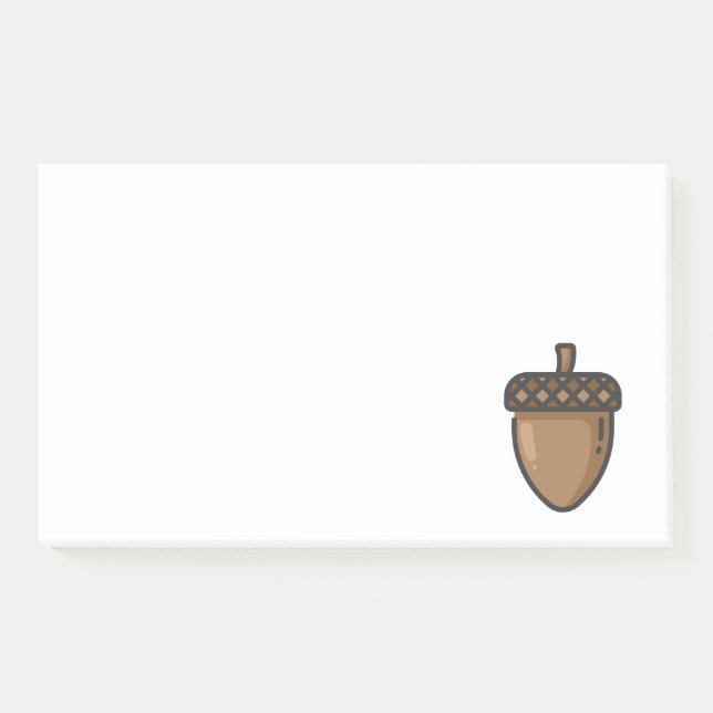 acorn post-it notes (Front)