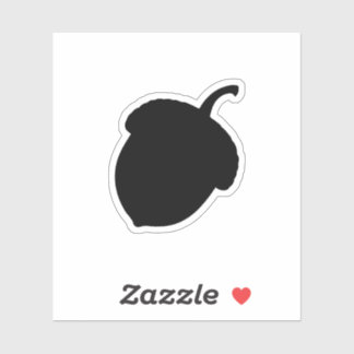 Acorn silhouette 