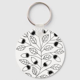 Acorn Tree Key Ring